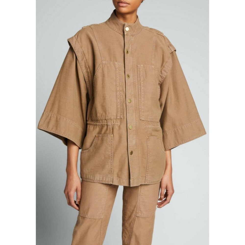 Frame Twisted Utility Jacket Nwot - image 2